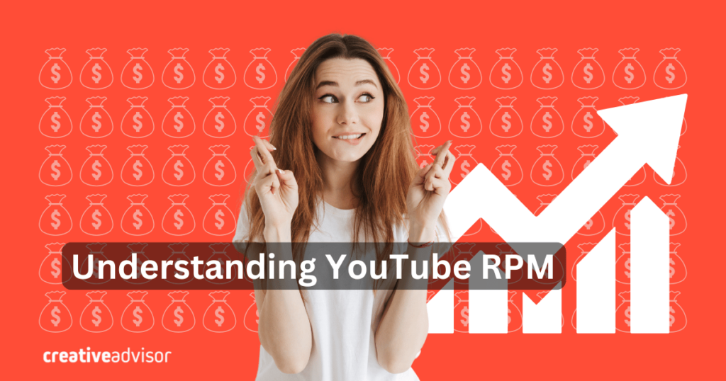 Girl with excited and hopeful expression to learn about Youtube RPM