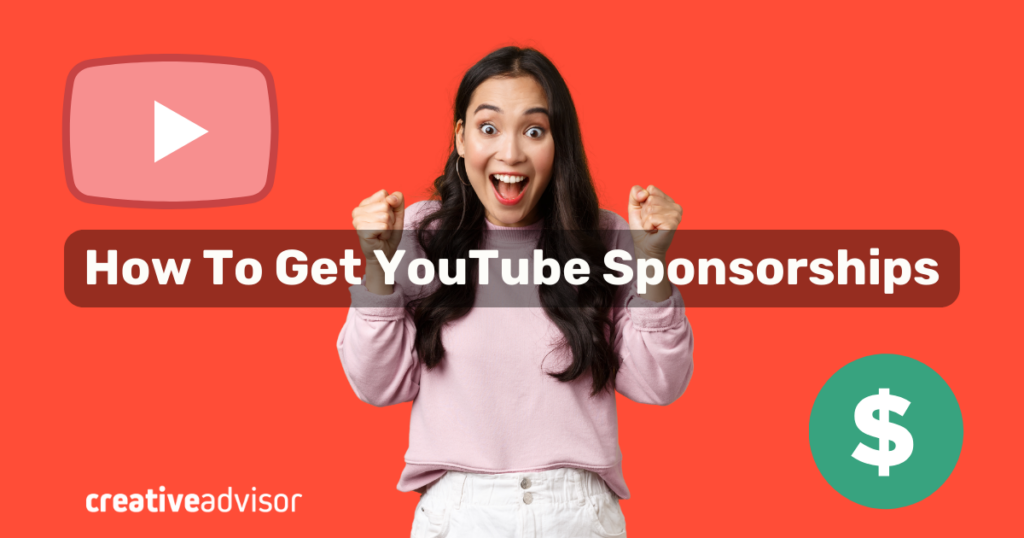Title: How to get YouTube Sponsorships over orange background