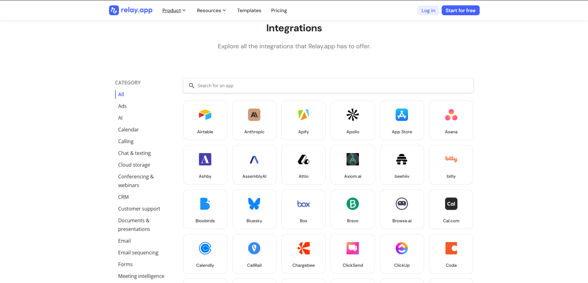 relay.app integrations